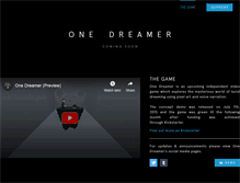 Tablet Screenshot of one-dreamer.com